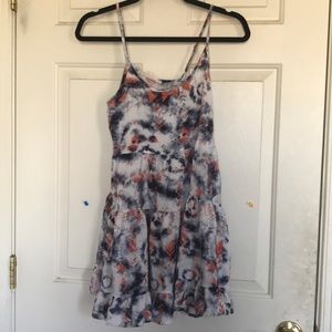 Tribal print summer babydoll style dress.